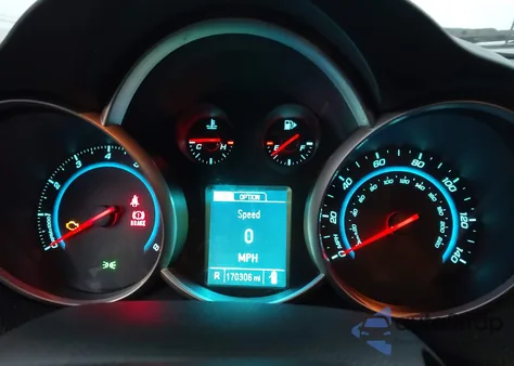 2013 Chevrolet Cruze 1Lt Auto z USA, uszkodzony, nr VIN 1G1PC5SB1D7121546